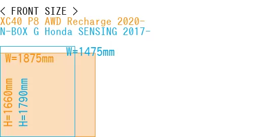 #XC40 P8 AWD Recharge 2020- + N-BOX G Honda SENSING 2017-